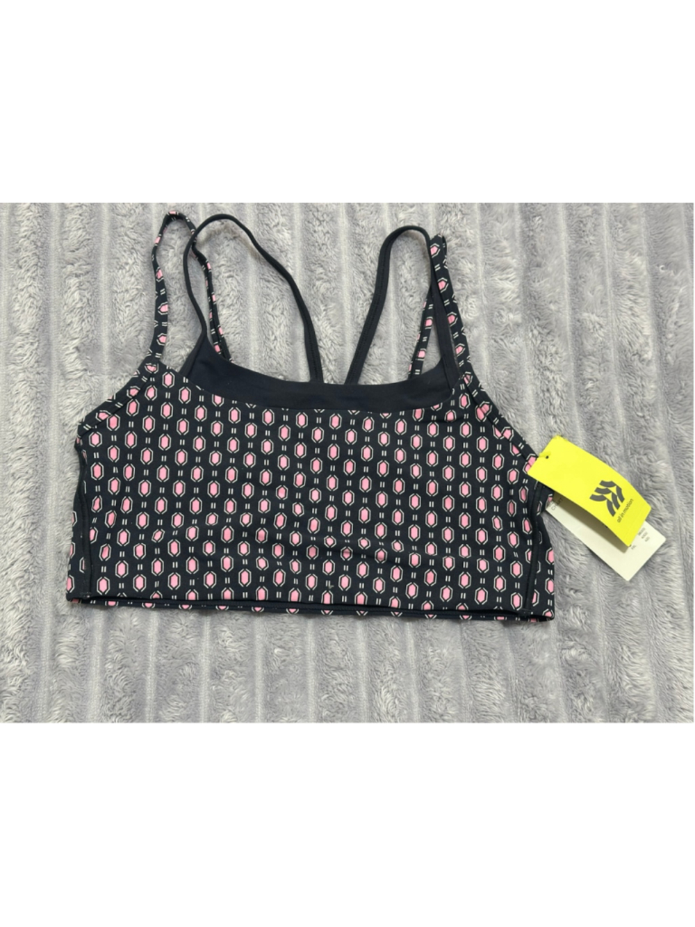 All in Motion Everyday Soft Light-Support Sports Bra — Size M